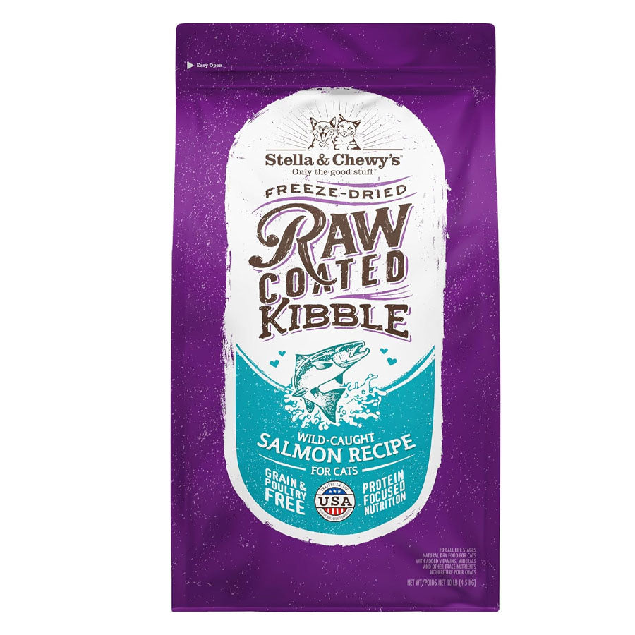 Stella & Chewy's Raw Coated Wild-Caught Salmon Recipe Cat Food