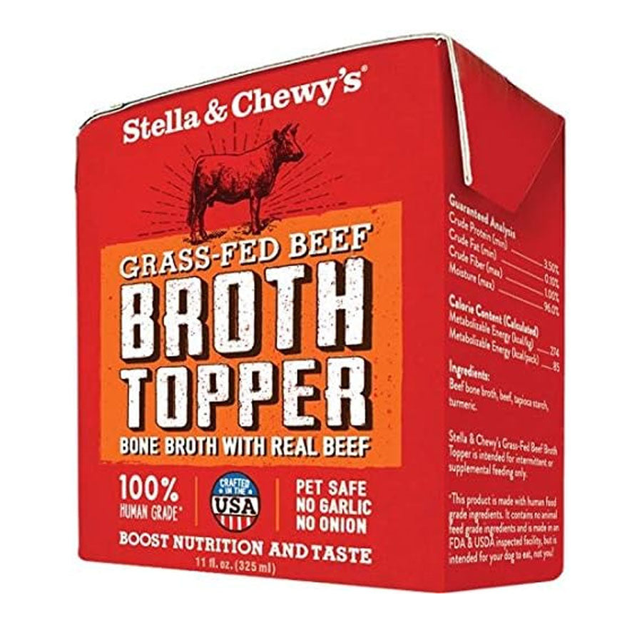 Stella & Chewys Broth Topper Beef Bone Broth, 11oz