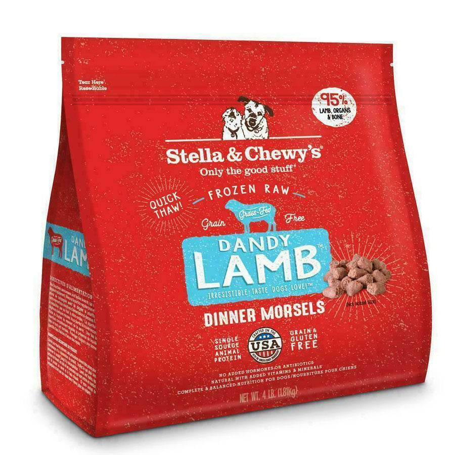 Stella & Chewys Frozen Lamb Morsels, 4lbs