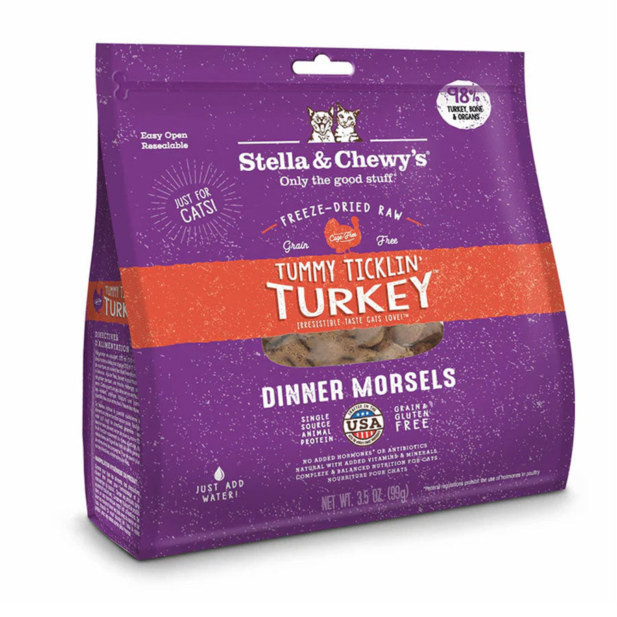 Stella & Chewys Turkey Dinner For Cats, 3.5oz