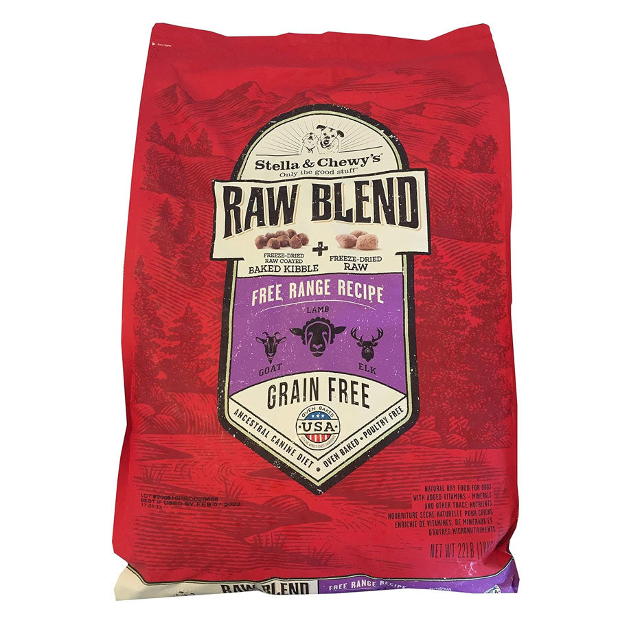 Stella & Chewys Raw Blend Kibble Free Range