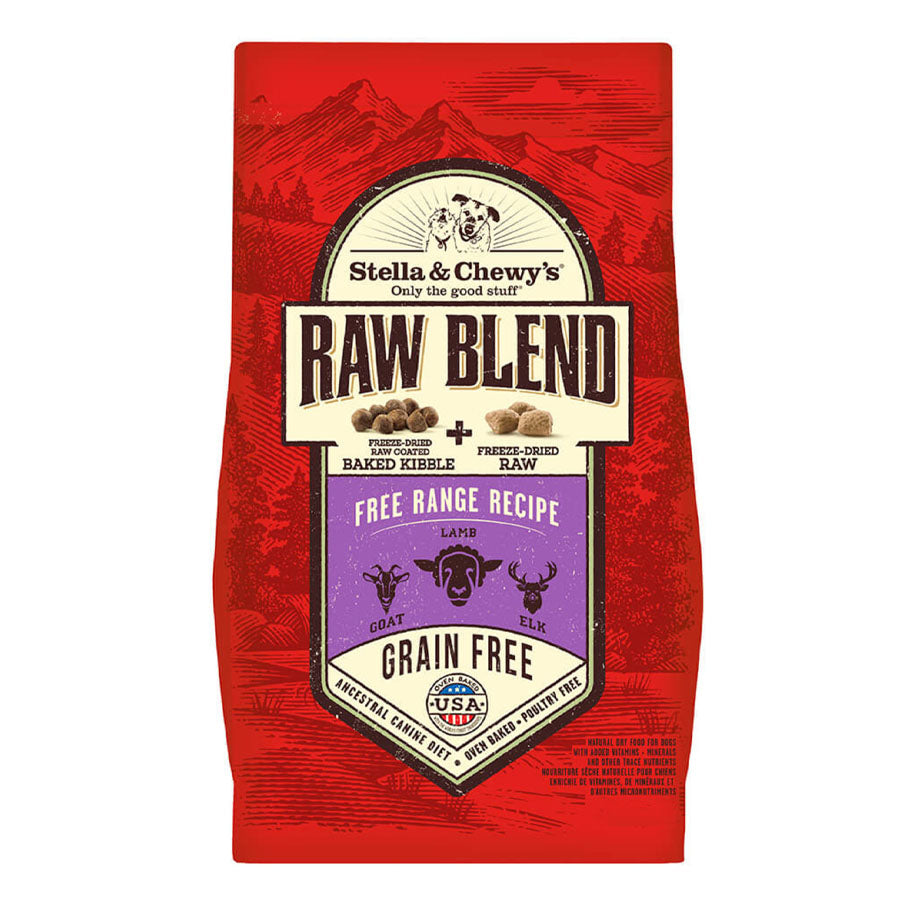 Stella & Chewys Raw Blend Kibble Free Range