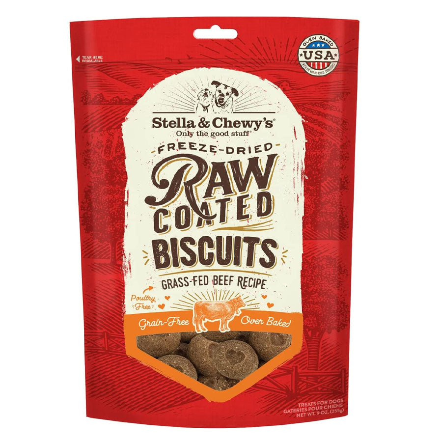 Stella & Chewys Raw Coated Biscuits, 9oz