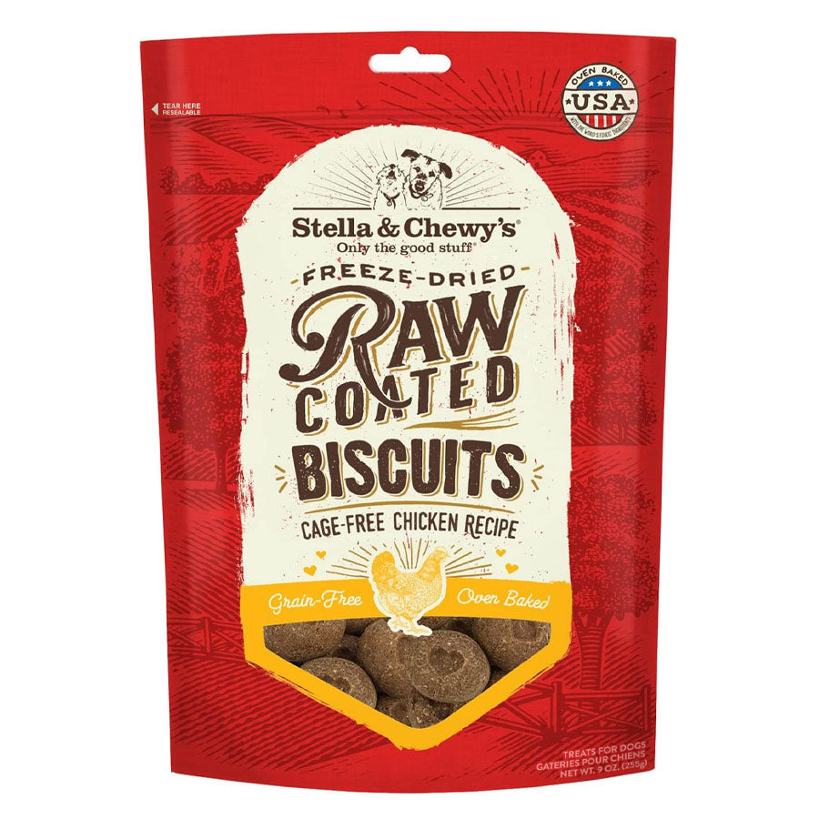 Stella & Chewys Raw Coated Biscuits, 9oz