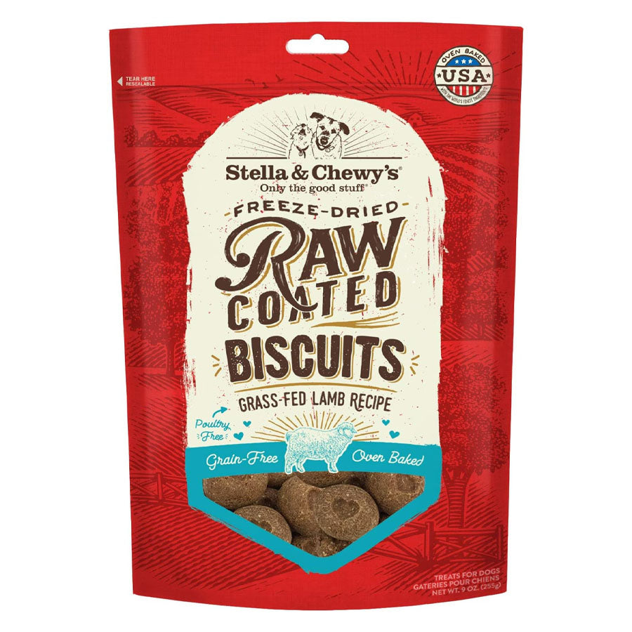 Stella & Chewys Raw Coated Biscuits, 9oz
