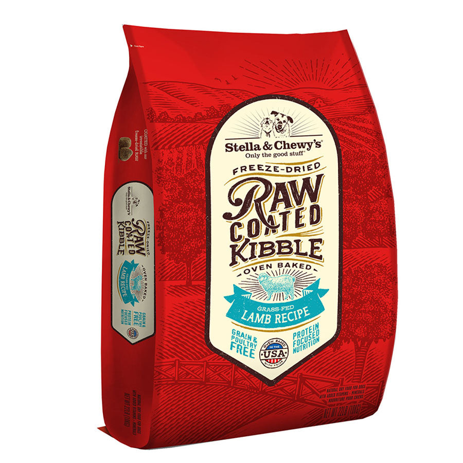 Stella & Chewys Raw Coated Kibble Lamb