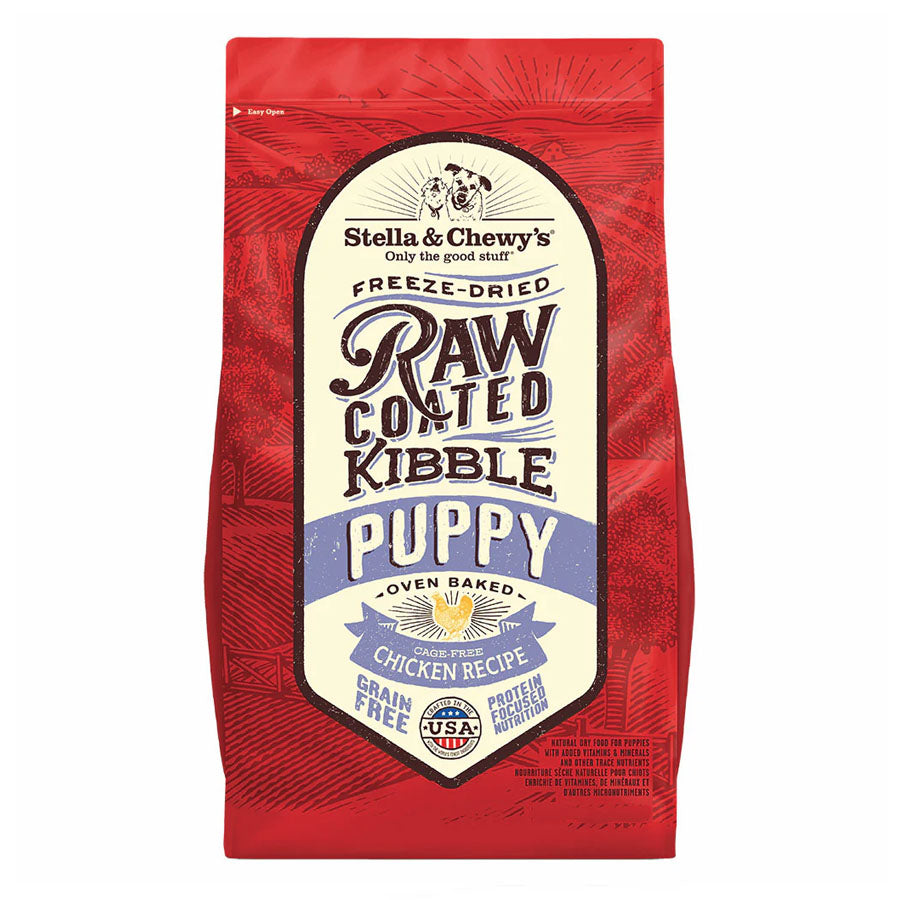 Stella & Chewys Raw Coated Puppy Kibble Chicken