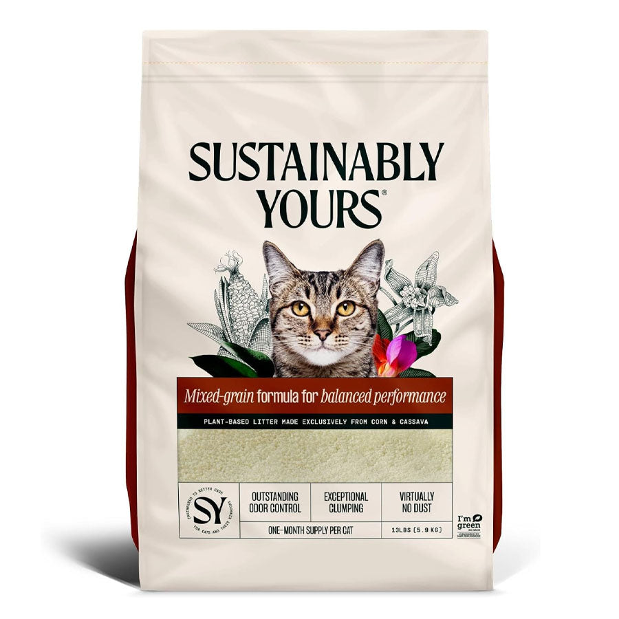 Sustainably Yours Multi-Cat Natural Litter