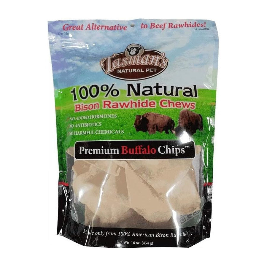 Tasmans Premium Small Bison Chips, 1lbs