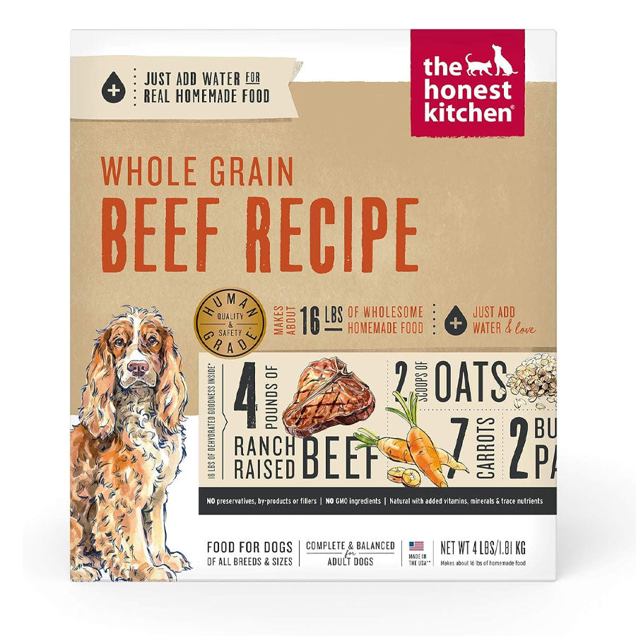 The Honest Kitchen Verve Natural Dehydrated Whole Food For Dogs, 4lbs