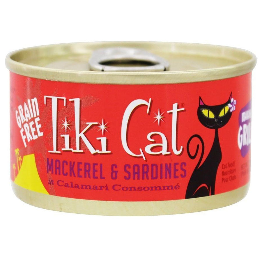 Tiki Cat Grill Makaha Mackerel & Sardine, 2.8oz