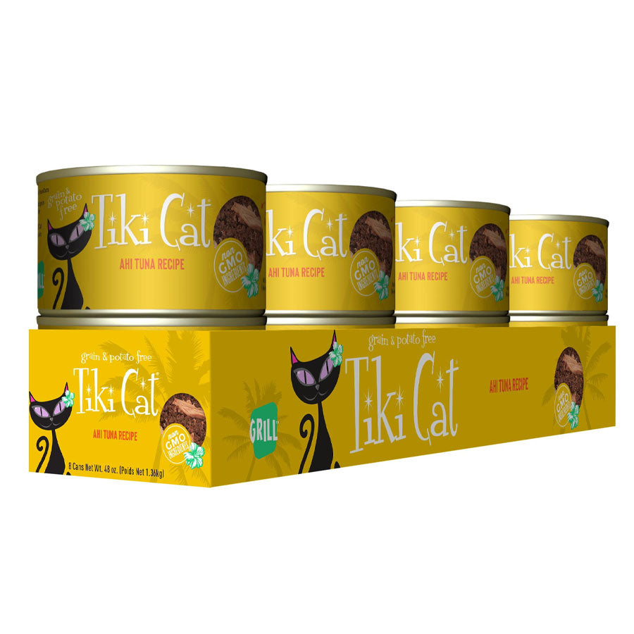 Tiki Cat Hawaiian Ahi Tuna Cat Food, 6oz (8ct)
