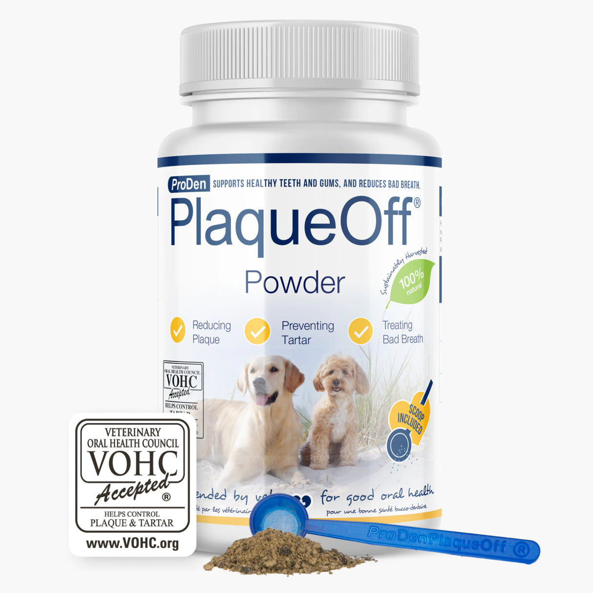Proden PlaqueOff Powder 180 Gram, Mini-Tub