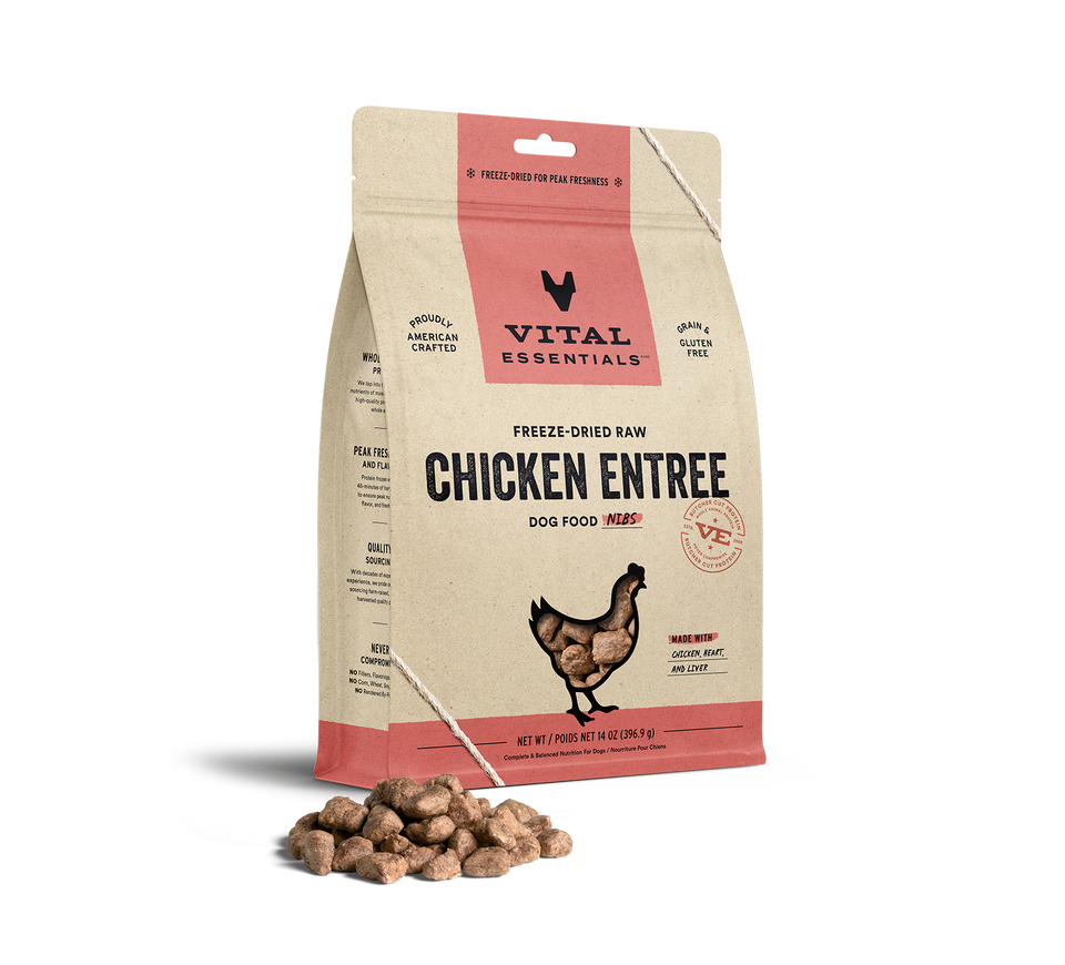 Vital Essentials Chicken Nibs, 14oz