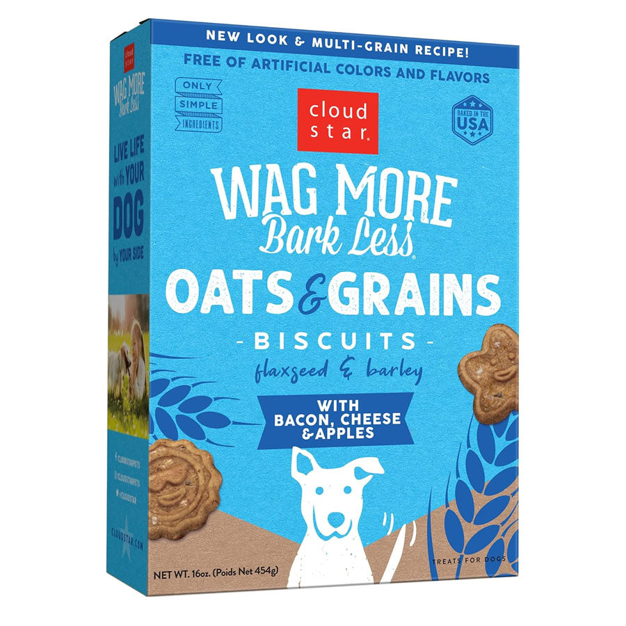 Wag More Bark Less Bacon, Cheese & Apple, 16oz