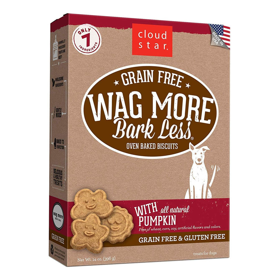 Wag More Bark Less Grain Free Pumpkin, 14oz