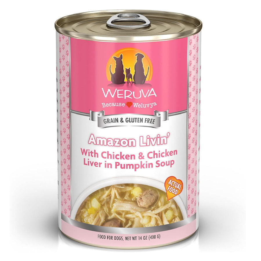Weruva Amazon Liver Canned Dog Food, 14oz