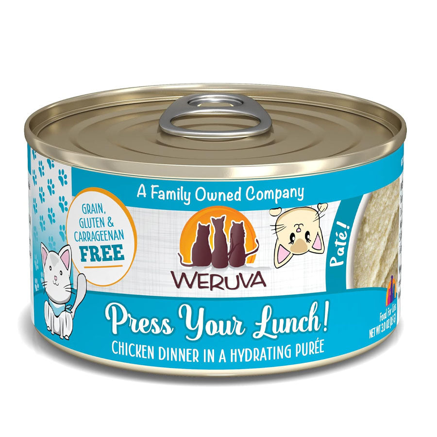Weruva Cat Canned Press Your Lunch Pate, 3oz