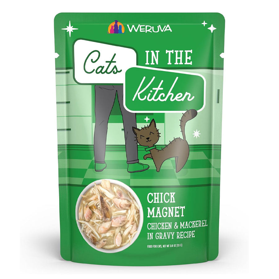 Weruva Cats In The Kitchen Chick Magnet, 3oz Pouch