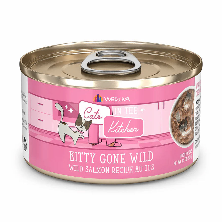 Weruva Cats In The Kitchen Kitty Gone Wild, 3.2oz