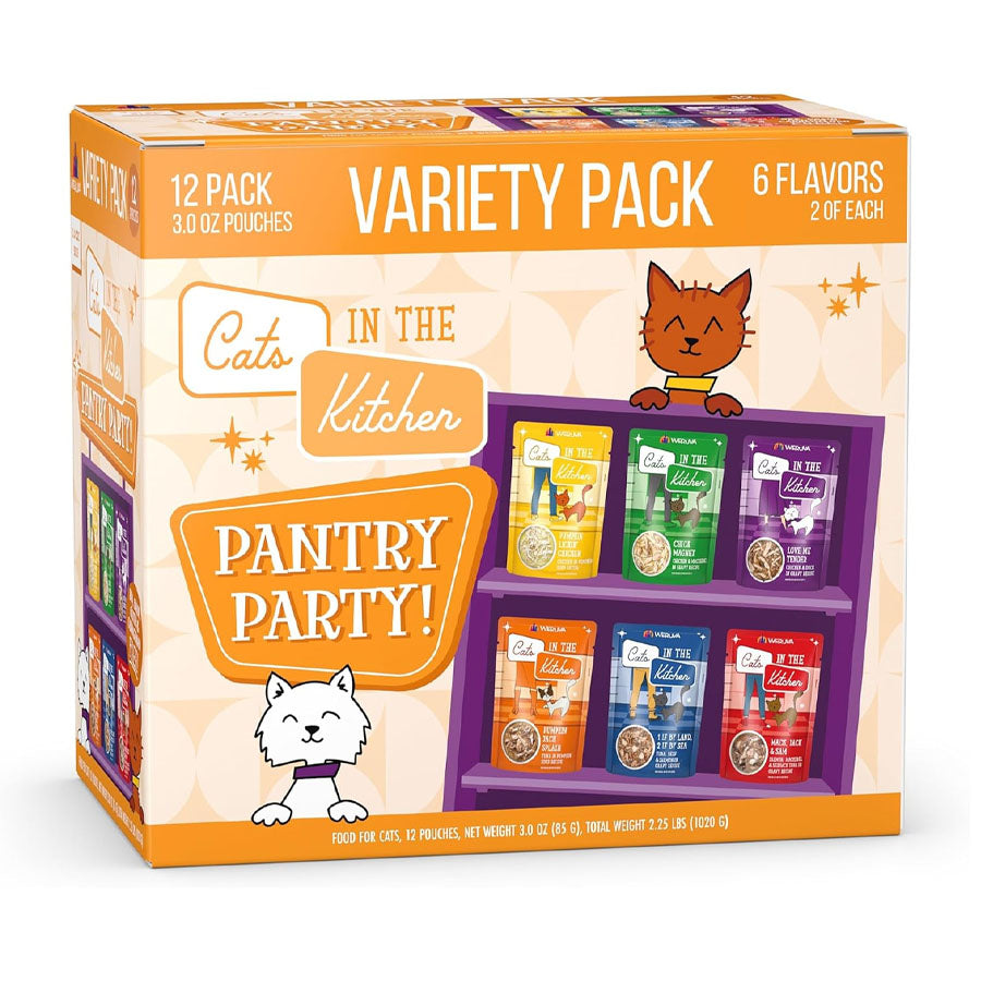 Weruva Cats In The Kitchen Pouch Variety Pack, 3oz