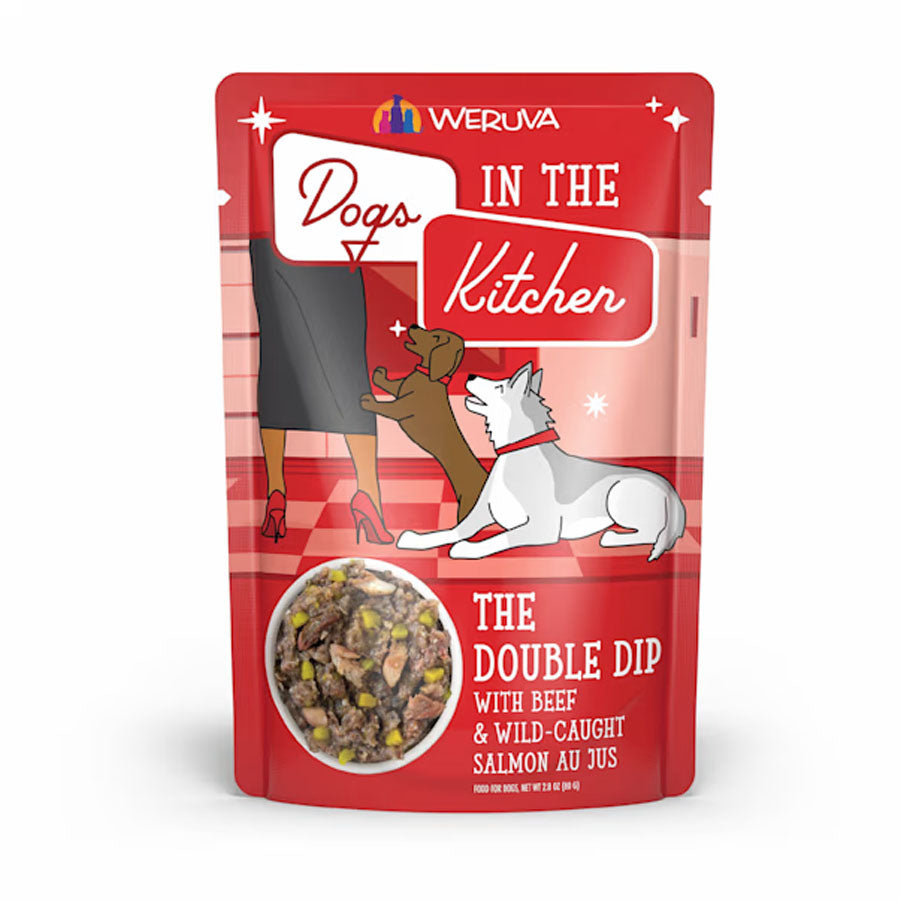 Weruva Dogs In The Kitchen Double Dip Beef & Salmon