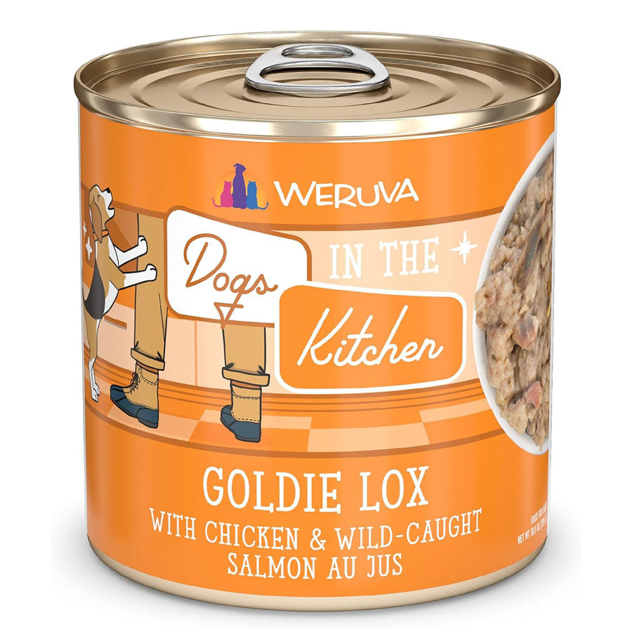 Weruva Dogs In The Kitchen Goldie Lox With Chicken & Salmon, 10oz