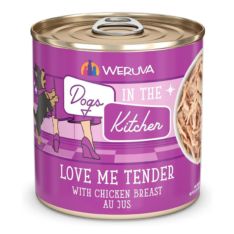 Weruva Dogs In The Kitchen Love Me Tender With Chicken, 10oz