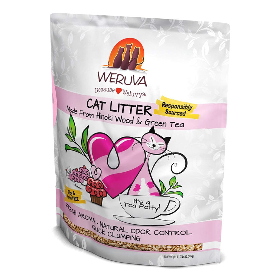 Weruva Hinoki Wood and Green Tea Cat Litter