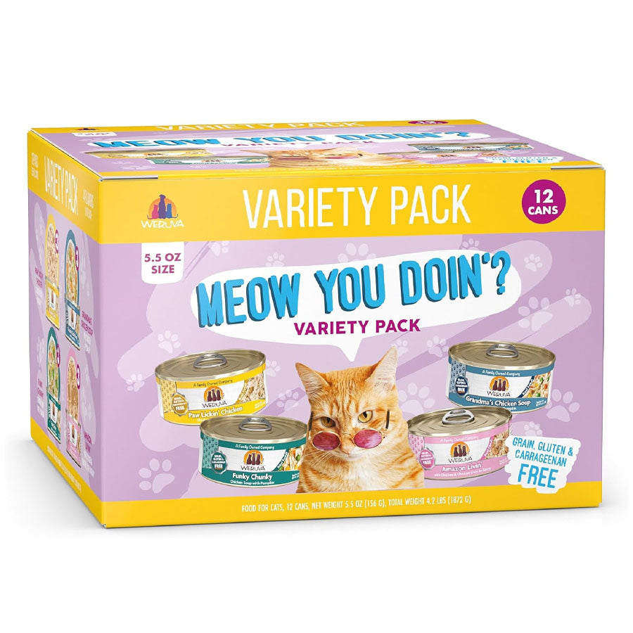 Weruva Meow You Doin?, Variety Pack, 5.5oz
