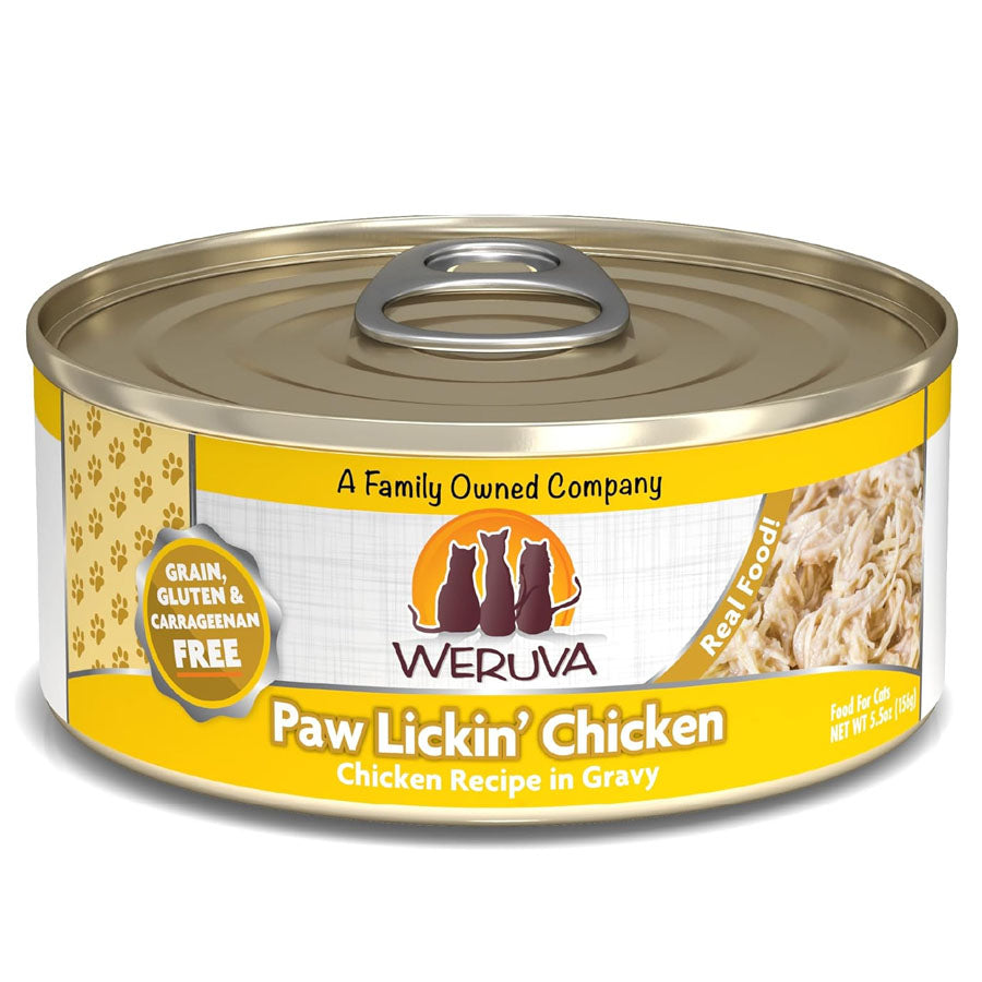 Weruva Paw Lickin Chicken in Gravy Canned Cat Food
