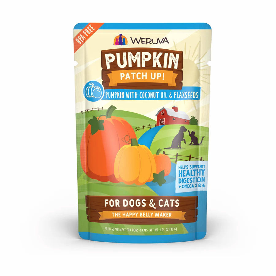 Weruva Pumpkin Coconut Oil & Flaxseed, 2.8oz