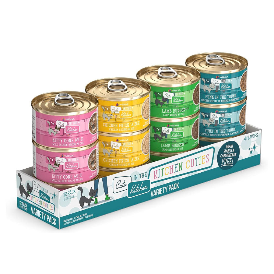 Weruva Cats In The Kitchen Can Variety Pack, 3.2oz
