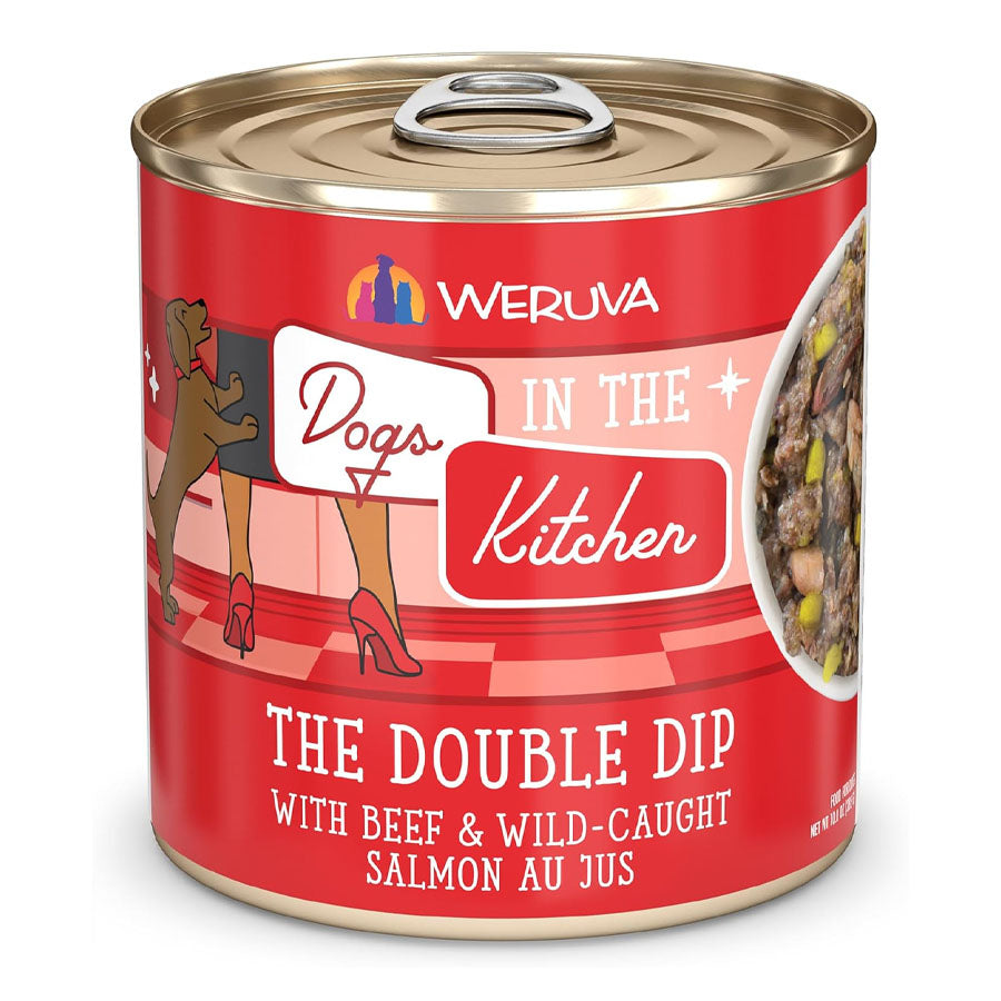 Weruva Dogs In The Kitchen Double Dip Beef & Salmon