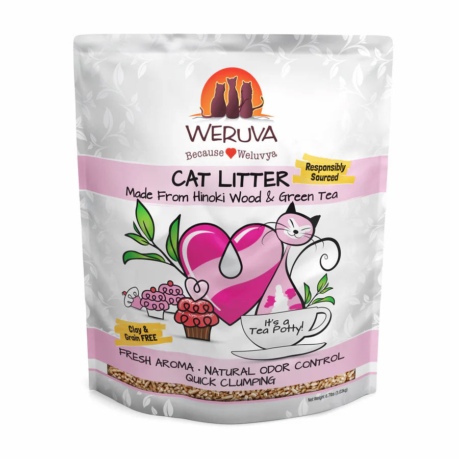 Weruva Hinoki Wood and Green Tea Cat Litter