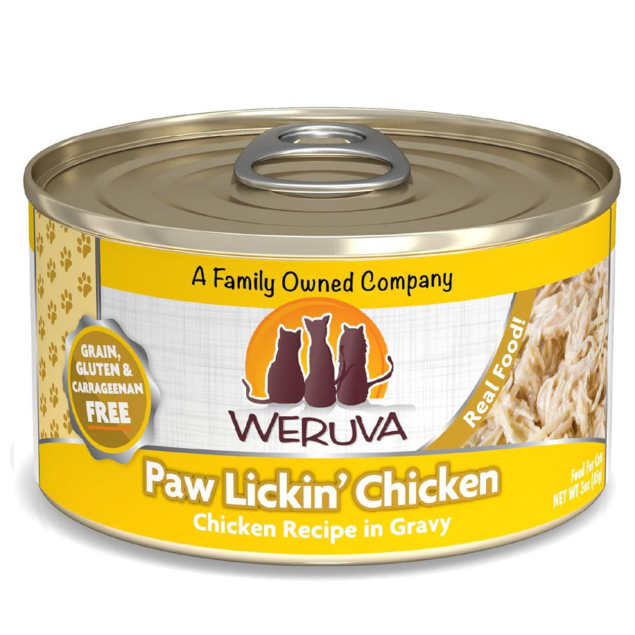 Weruva Paw Lickin Chicken in Gravy Canned Cat Food