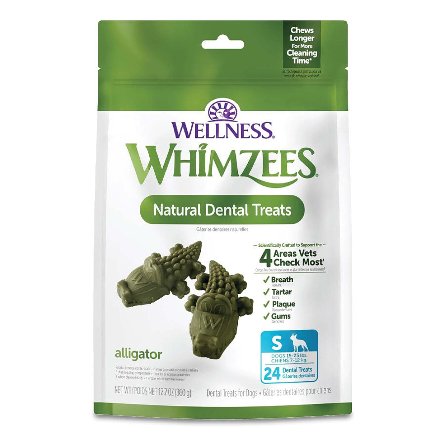 Whimzees Dental Chew Alligator Style, Small