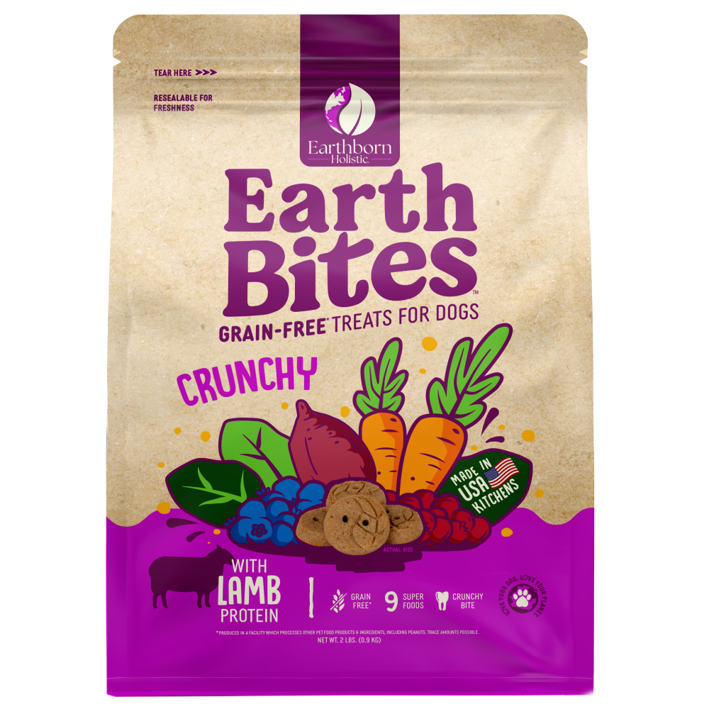 Earthborn Dog GF Crunchy Lamb Earth Bites, 2lbs