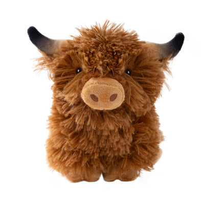 Tall Tails Highland Cow Plush Doy Toy, 8"