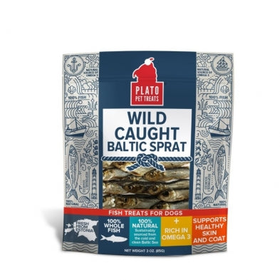 Plato Wild Caught Baltic Sprat, 3oz