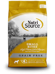 Nutrisource GF High Plains Select Small Bites, 4lbs