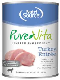 Pure Vita Grain Free Turkey Entree, 12.3oz