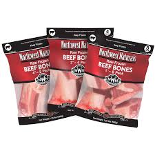 Northwest Naturals Frozen Beef Bone 1-2", 8ct