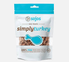 Sojos Simply Freeze-Dried Turkey Dog Treats, 4oz