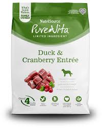 Pure Vita Dog Duck & Cranberry, 4lbs
