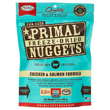 Primal Cat Freeze Dried Chicken & Salmon, 5.5oz