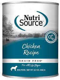 Nutrisource GF Chicken Formula, 12oz