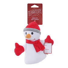 Territory Holiday Plush Snowman, 8"
