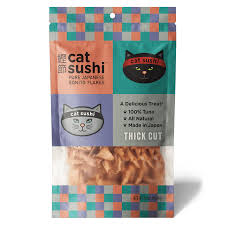 Earthly Cat Sushi Classic Cut Bonito Flakes, 0.7oz