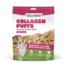 Icelandic+ Collagen Puffs Bites with Kelp, 2.5oz